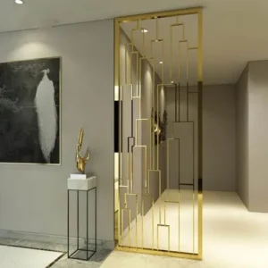 SS pvd coated screen and partition