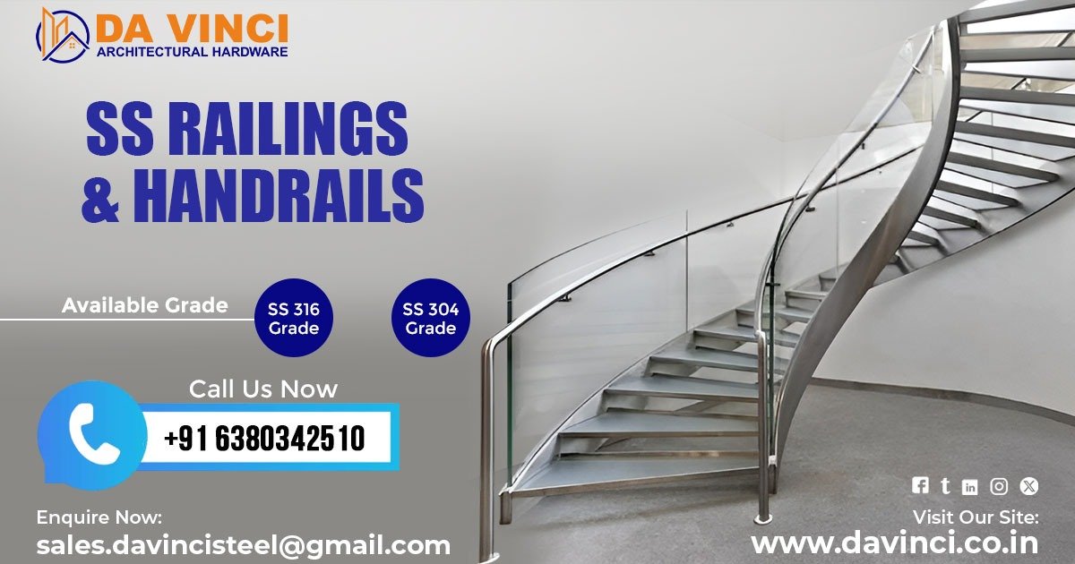 SS Railings and Handrails in Gujarat