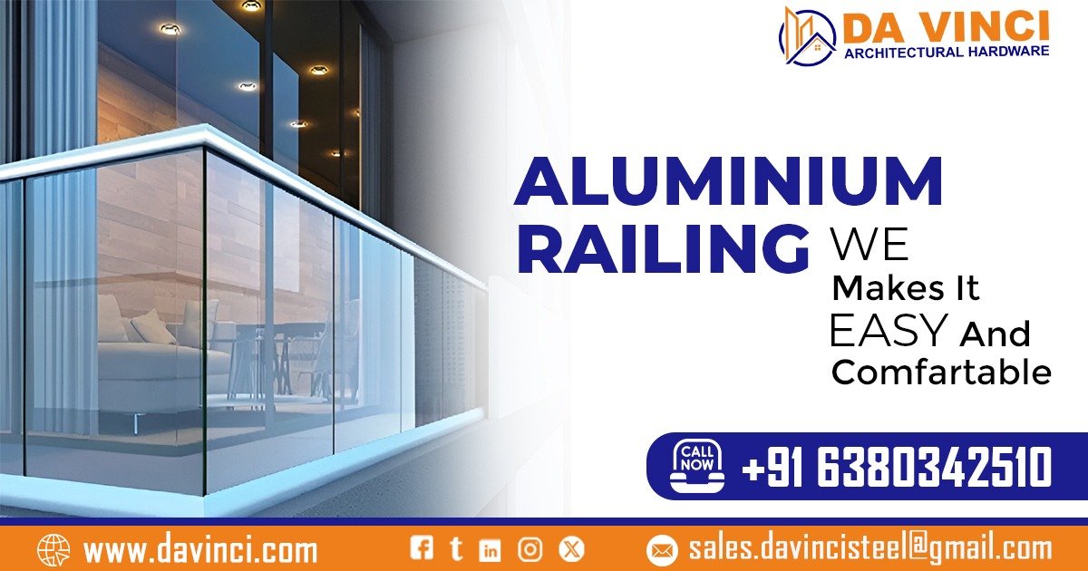 Modern Aluminium Railings in Gujarat