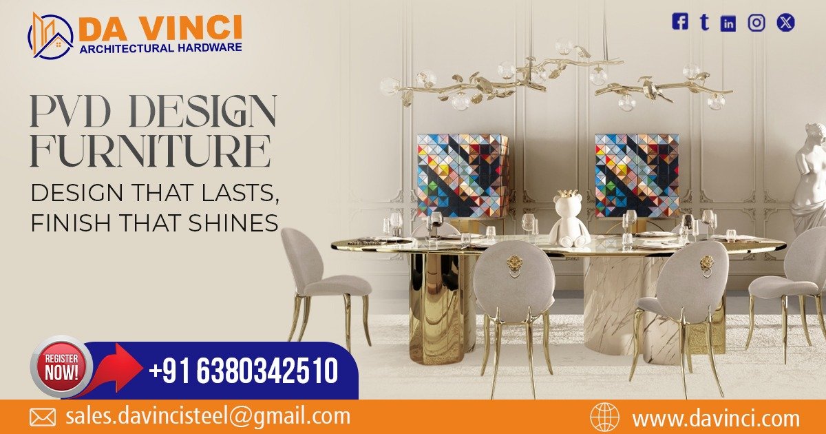 PVD Design Furniture in Kerala